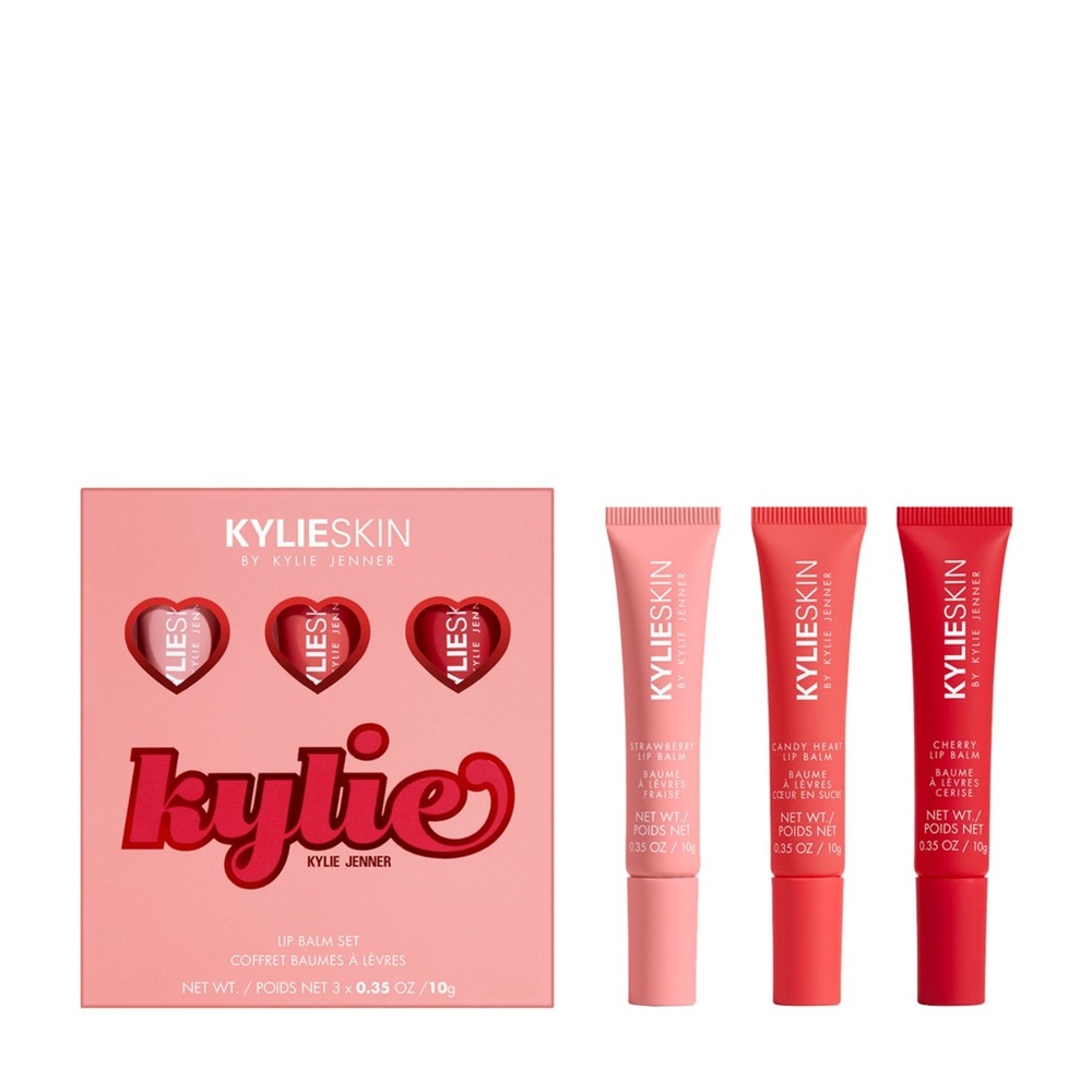 kylie skin strawberry lip balm